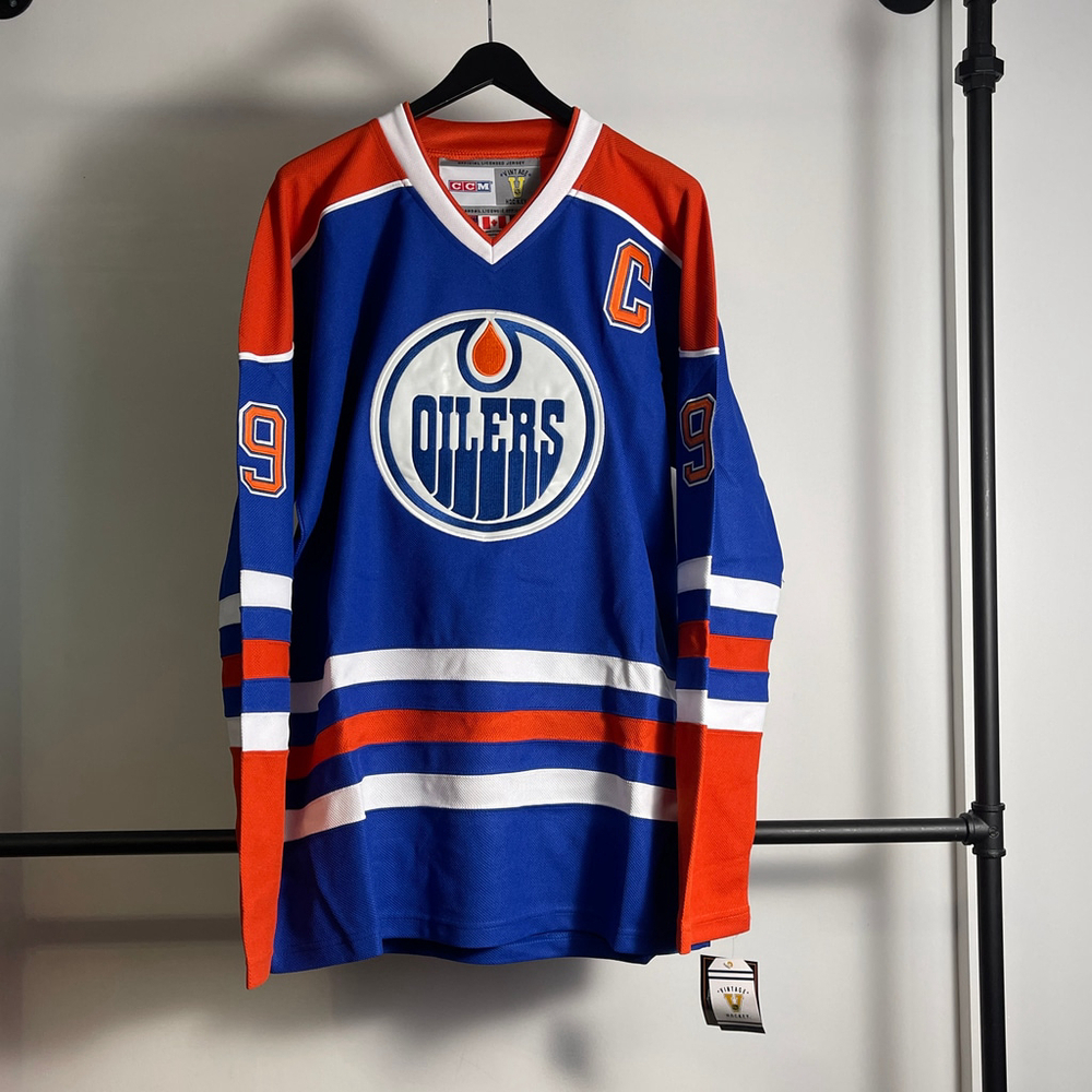 Men's CCM Edmonton Oilers Gretzky Jersey various size